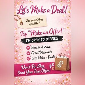 🎉 Let’s Make a Deal – Offers Encouraged! 🎉
